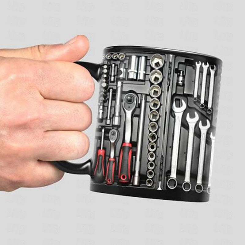 3D Mechanic Toolbox Set Mug