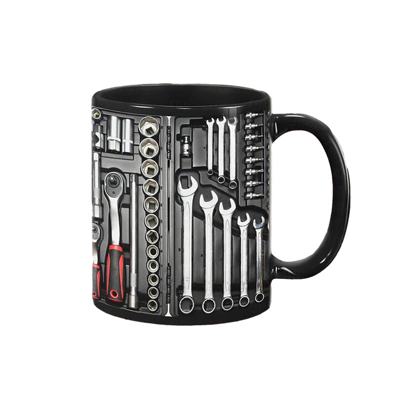 3D Mechanic Toolbox Set Mug