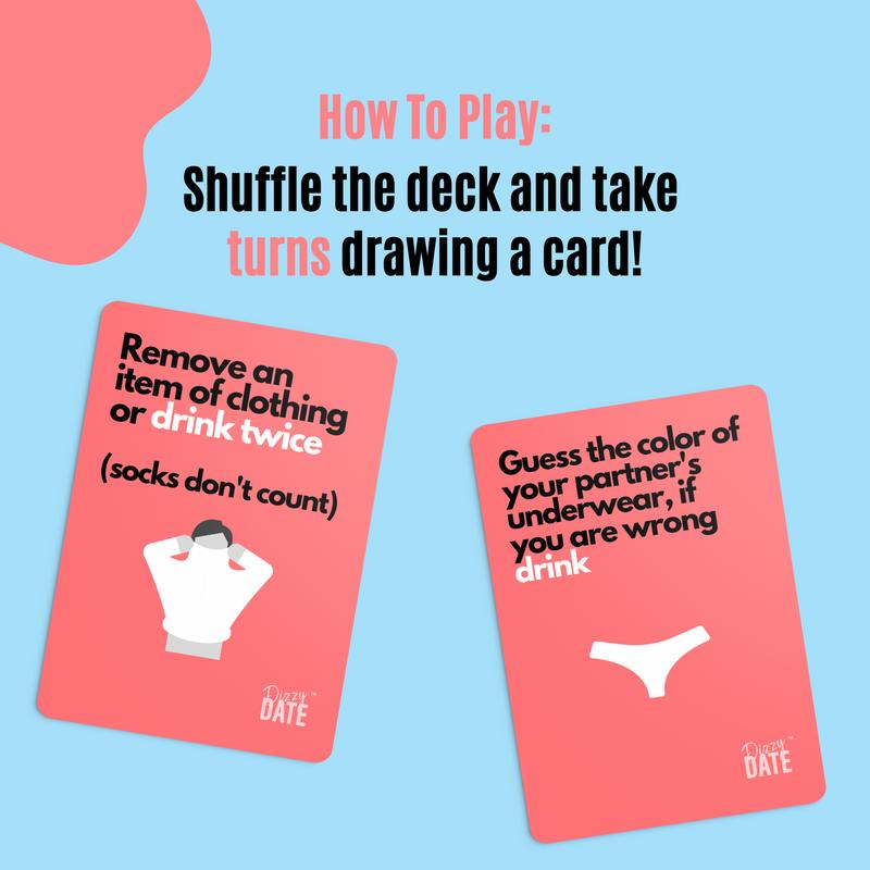 Dizzy Date - The Card Game For Date Nights and Parties