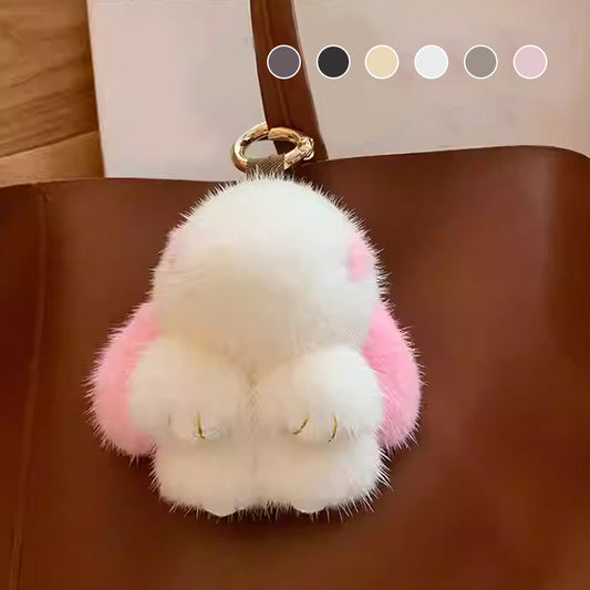 Handmade Soft Bunny PomPom Charms(Boxed Edition)